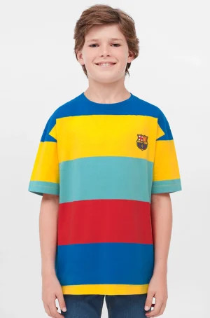 Barça mehrfarbiges Trikot - Junior | FC Barcelona Store