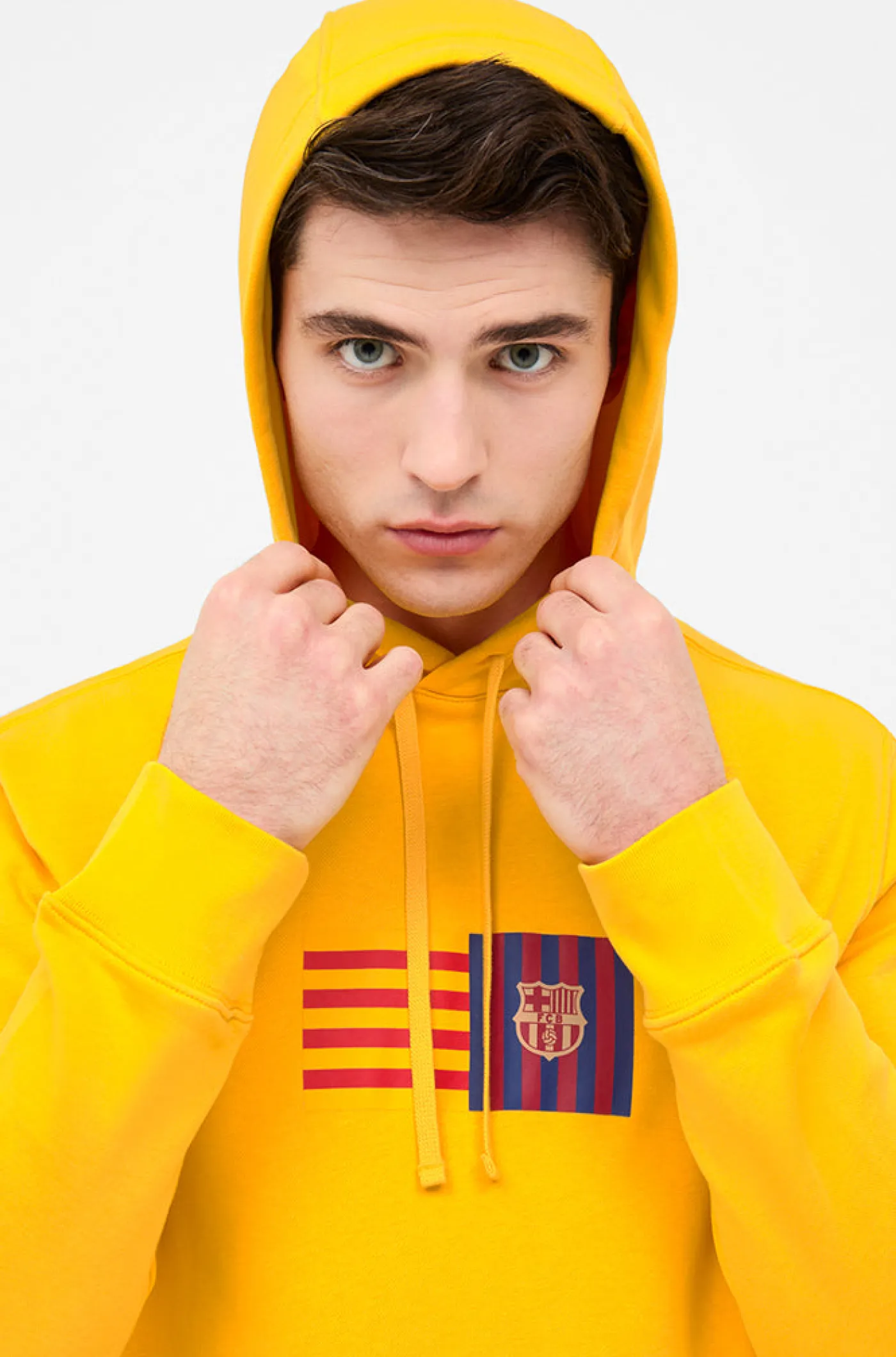 Barça Nike gelbes Sweatshirt | FC Barcelona New