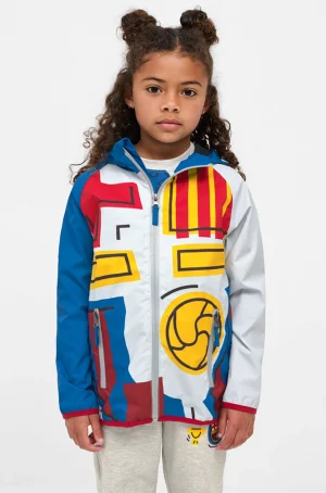 Barça wasserdichte Jacke - Junior | FC Barcelona Flash Sale