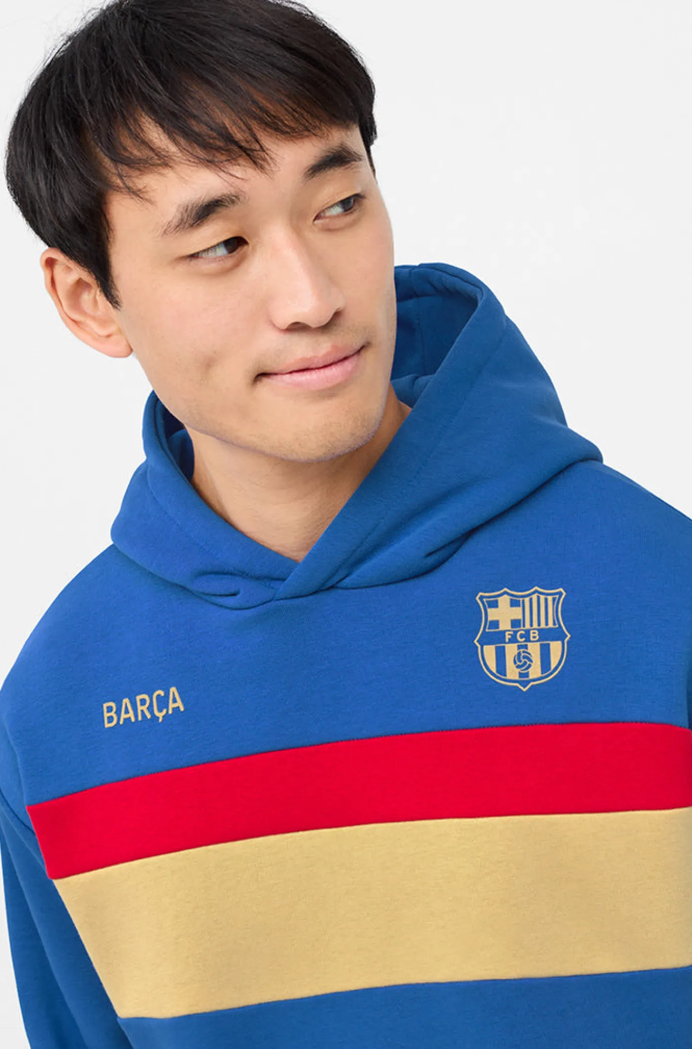 Barça-Sweatshirt mit Kapuze | FC Barcelona Fashion