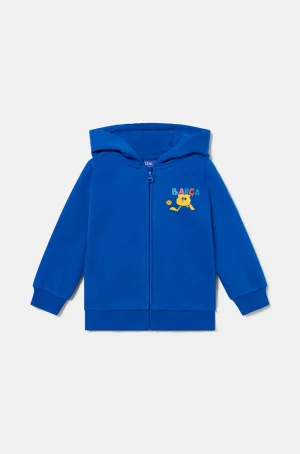 Barça-Sweatshirt mit Reißverschluss und animiertem Schild – Baby | FC Barcelona Online