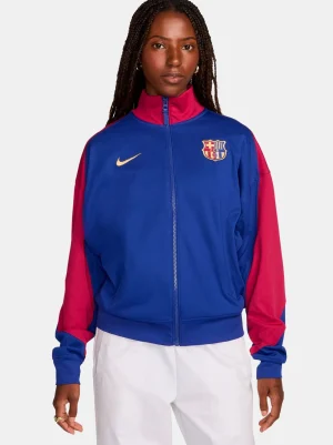 24/25 Erstausrüstung Aufwärmjacke – Damen | FC Barcelona Sale