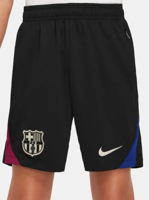 24/25 Schwarze Trainingsshorts – Junior | FC Barcelona Outlet
