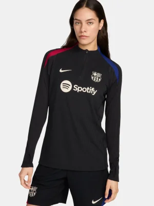24/25 Schwarzes Trainings-Sweatshirt - Dri-Fit ADV – Damen | FC Barcelona Clearance