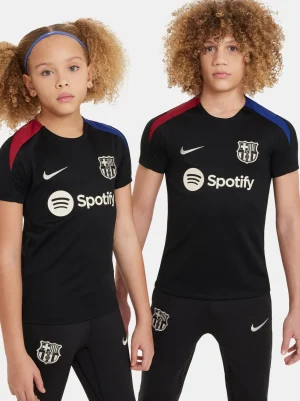 24/25 Schwarzes Trainingsshirt – Junior | FC Barcelona Shop