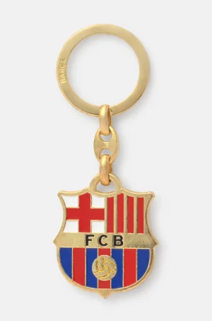 Schlüsselanhänger vergoldet | FC Barcelona Discount