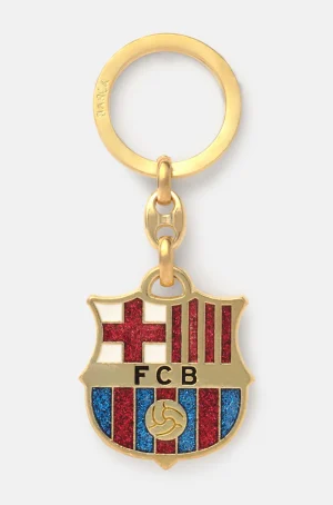 Glitzer-Schlüsselanhänger | FC Barcelona New