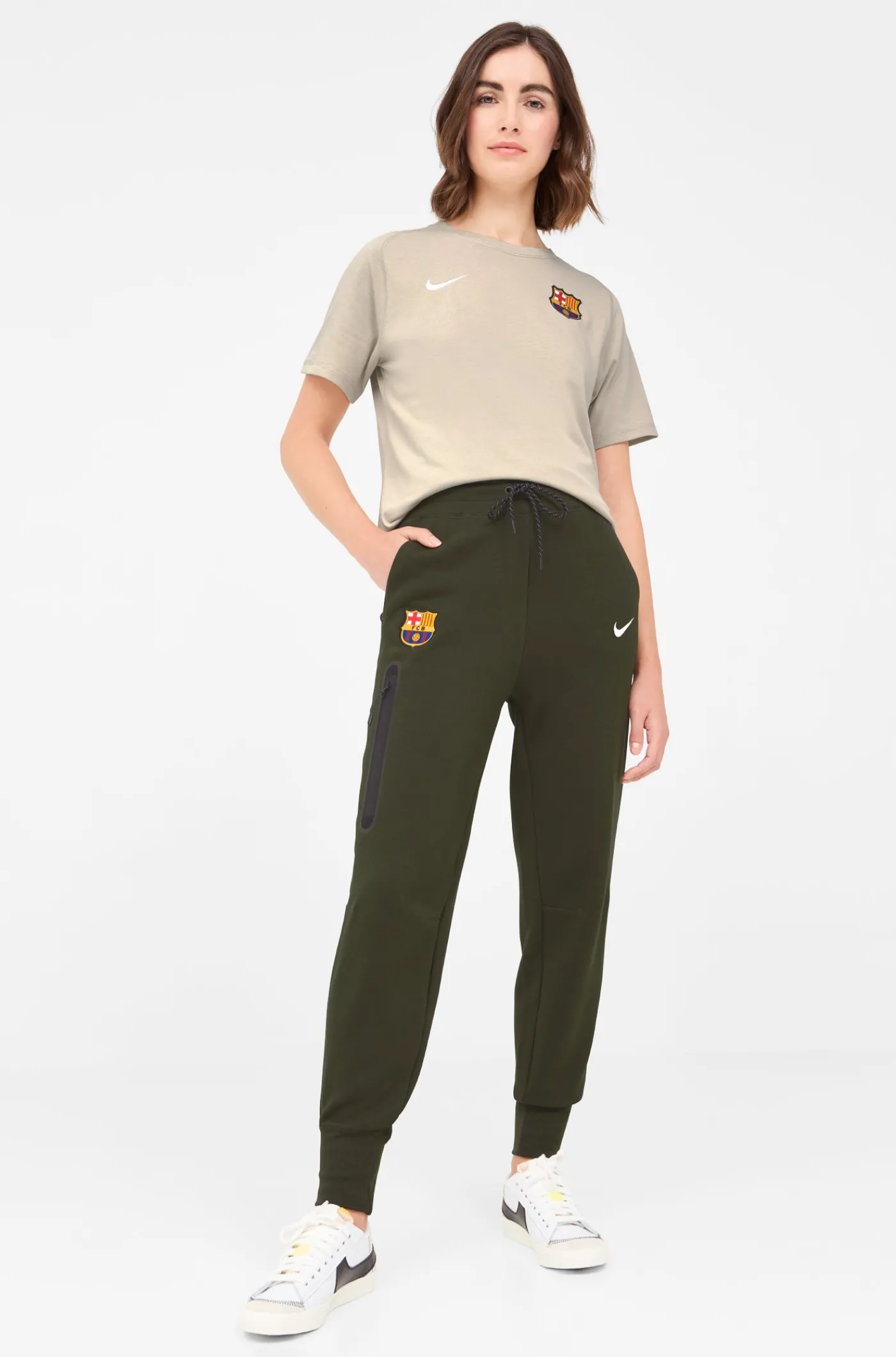 Grün Hose Barça Nike - Damen | FC Barcelona Cheap