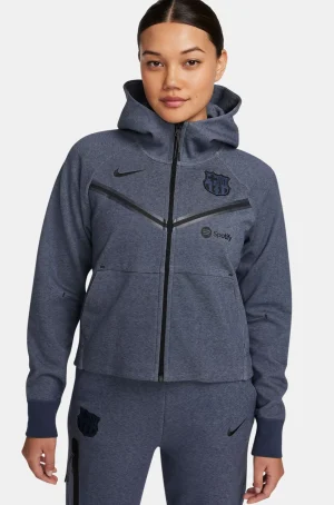 Jacke Blau Barça Nike - Damen | FC Barcelona Fashion