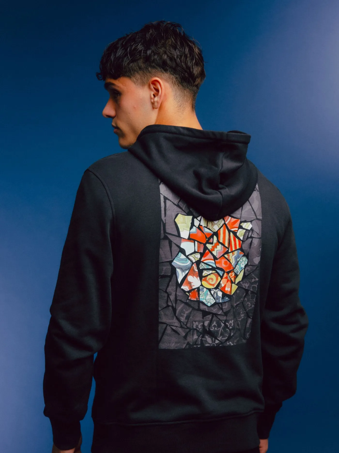 Kapuzenpullover schwarz trencadis Barça | FC Barcelona Shop