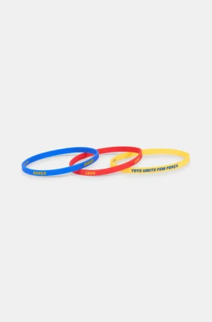 Klassisches dreifarbiges FCB-Armband | FC Barcelona Discount