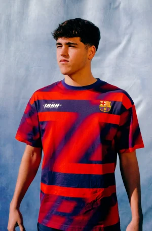 Kurzarm-T-Shirt mit Barça-Aufdruck | FC Barcelona Shop