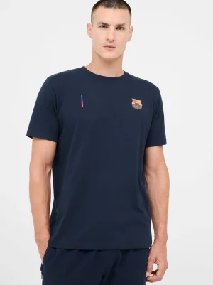 Marineblaues T-Shirt von Barça | FC Barcelona Fashion