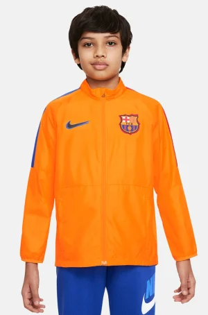 Orangefarbene Jacke Barça Nike – Junior | FC Barcelona Online