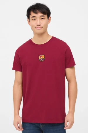Rotes T-Shirt mit Barça-Wappen | FC Barcelona Flash Sale