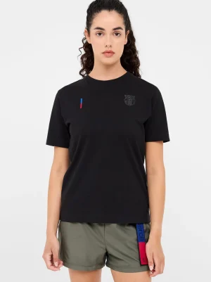 Schwarzes Barça-T-Shirt – Damen | FC Barcelona Cheap