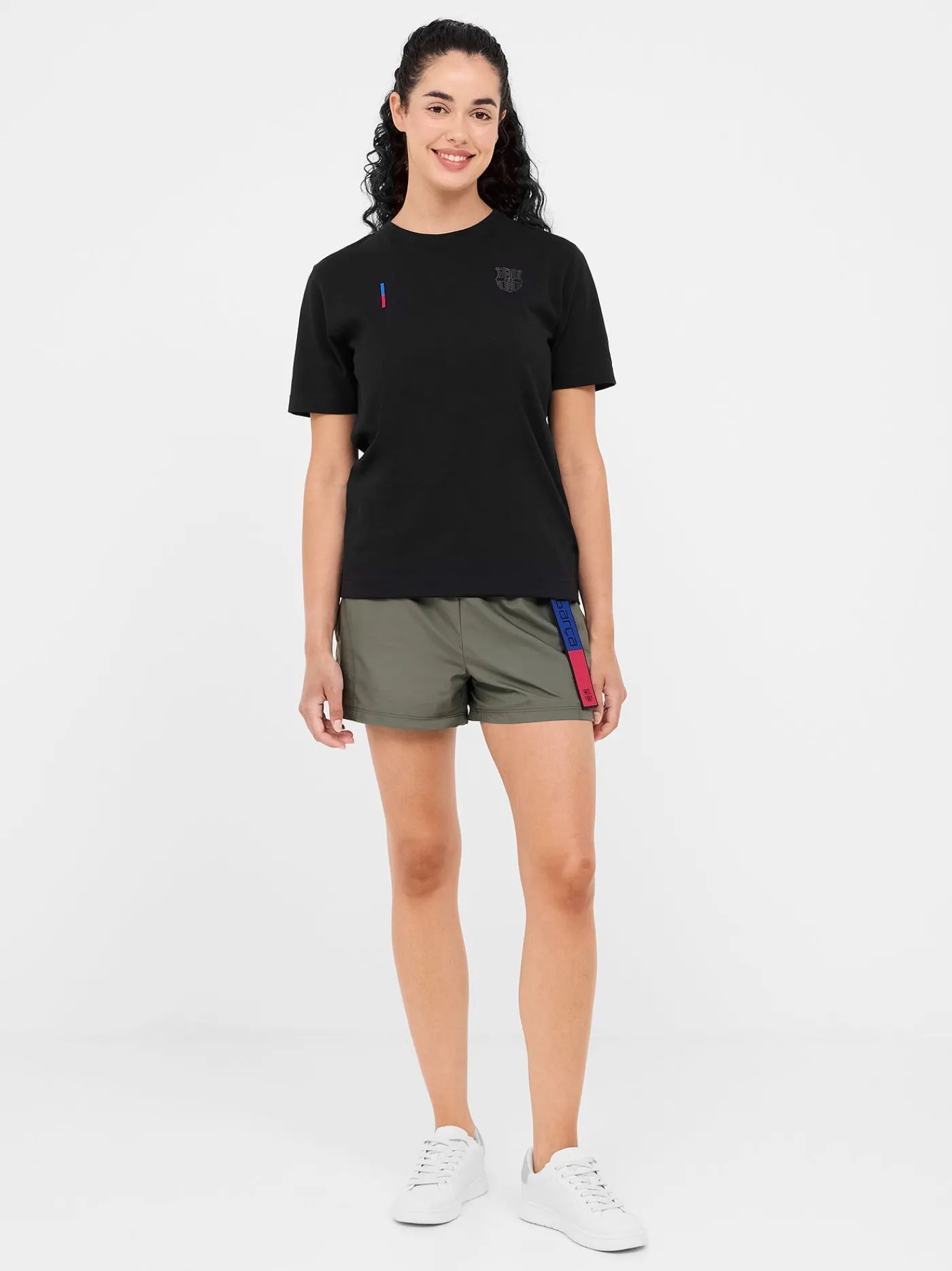 Schwarzes Barça-T-Shirt – Damen | FC Barcelona Cheap