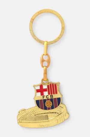 Set aus Schlüsselanhänger + Pin | FC Barcelona Best Sale