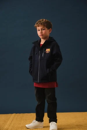 Softshell-Jacke Barça navy blau - Junior | FC Barcelona Cheap