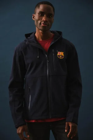 Softshell-Jacke mit Kapuze | FC Barcelona Cheap