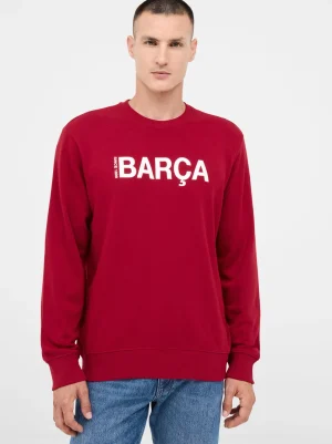 Sweatshirt granat Barça Since | FC Barcelona Online