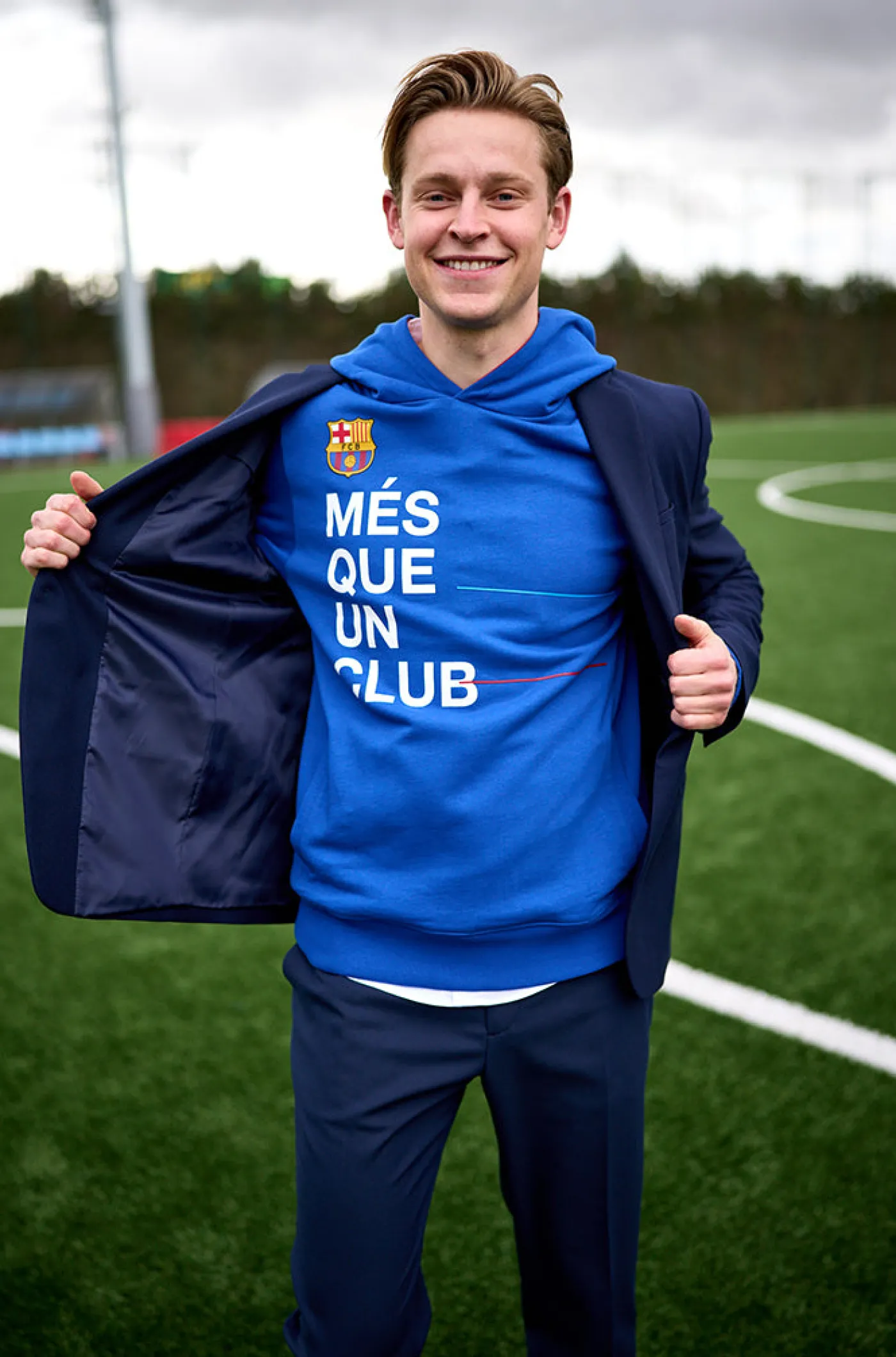 Sweatshirt Mehr als ein Club Barça | FC Barcelona New