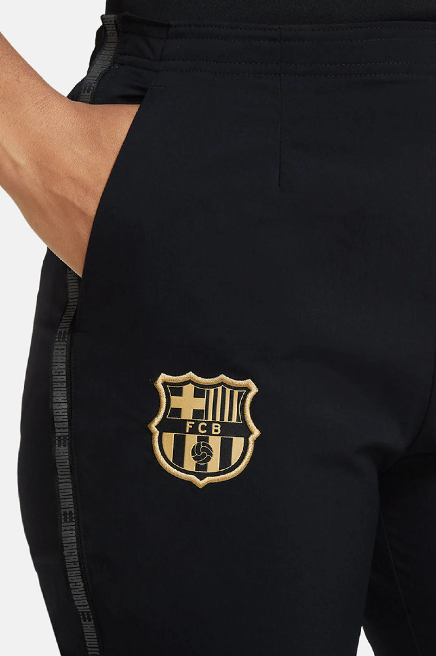 Sweatshirt mit Kängurustasche „Barça“ - Grau meliert | FC Barcelona Best Sale
