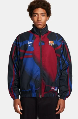 Trainingsjacke Blau x Patta | FC Barcelona Sale