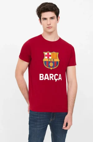 T-Shirt mit -Wappen - Granatrot | FC Barcelona Best