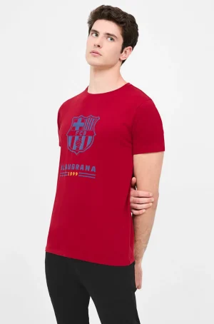 T-Shirt mit -Wappen - Granatrot | FC Barcelona Cheap