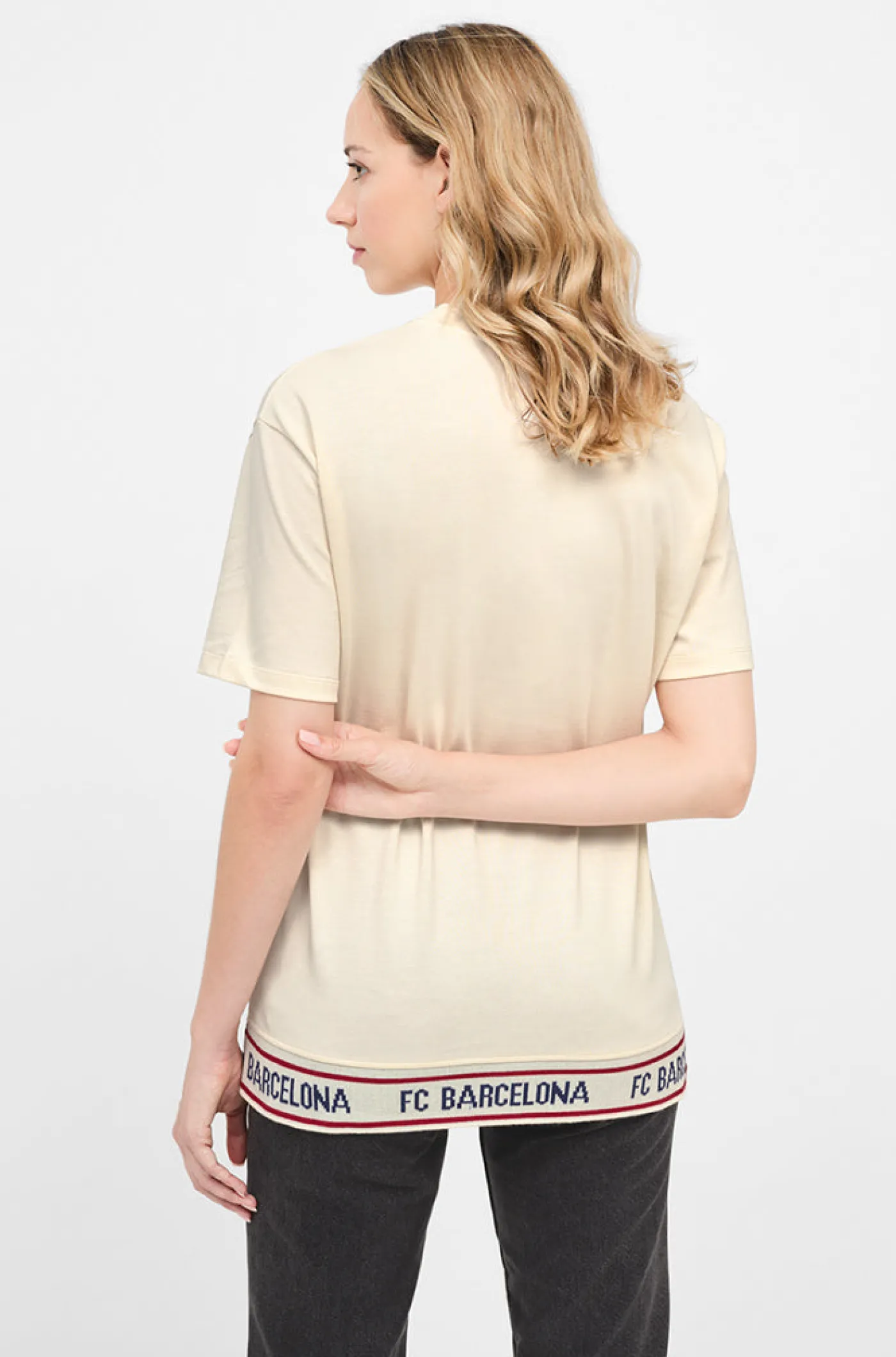 T-Shirt mit Streifen | FC Barcelona Outlet