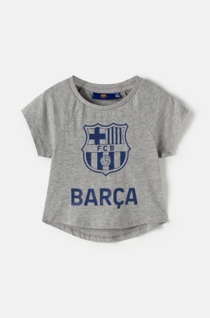 T-Shirt mit Wappen - Mädchen | FC Barcelona New