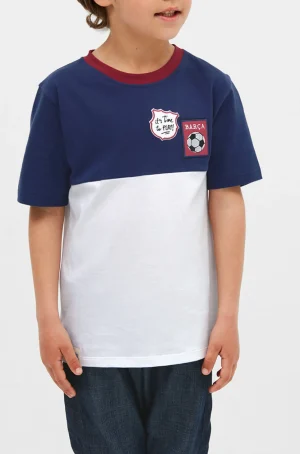 T-Shirt mit Wappen und Ball - Kinder | FC Barcelona Cheap