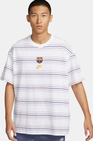 T-Shirt weiß gestreift Barça Nike | FC Barcelona Best