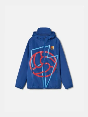 Waterproof jacket "Força Barça - Junior" | FC Barcelona Store