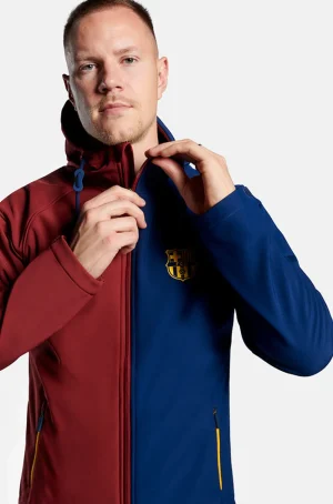 Zweifarbige Softshell-Jacke | FC Barcelona Clearance